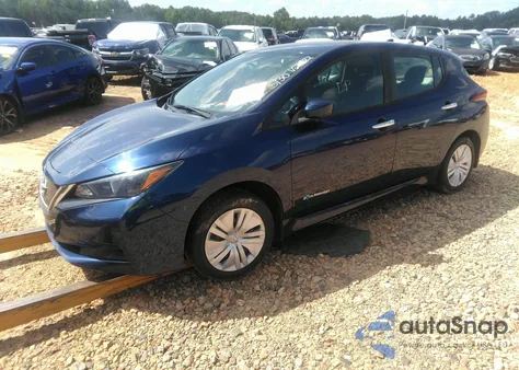 2018 Nissan Leaf S z USA, uszkodzony, nr VIN 1N4AZ1CP9JC301882